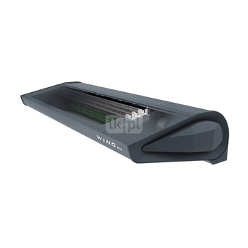 Kurtyna powietrzna WING II E150 EC z grzałkami elektrycznymi DARK (RAL7016)